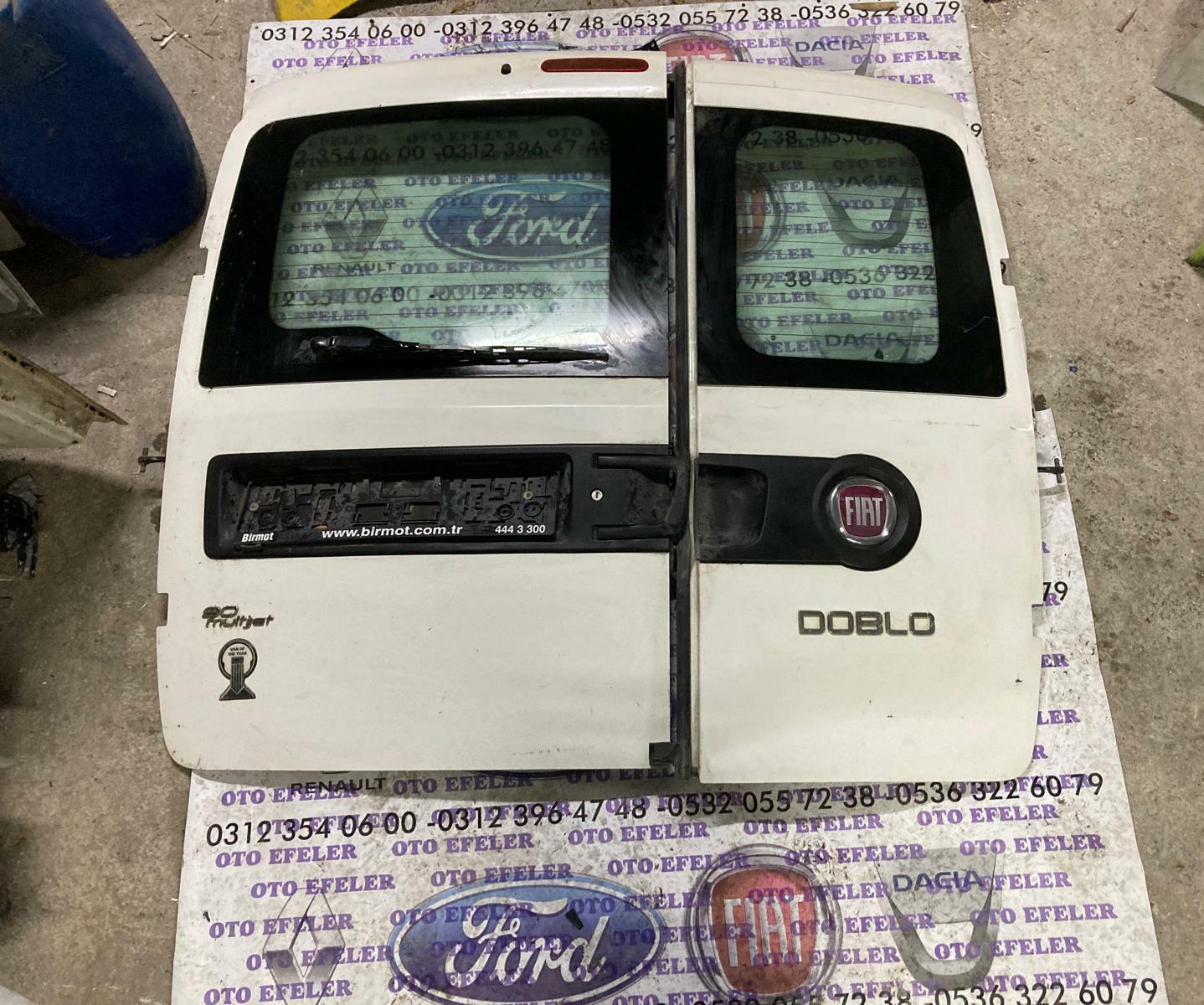 FİAT DOBLO ARKA BAGAJ KAPAĞI BEYAZ